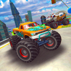 Impossible Monster Truck Race